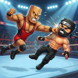 WrestleRot：擂台格斗游戏 图标